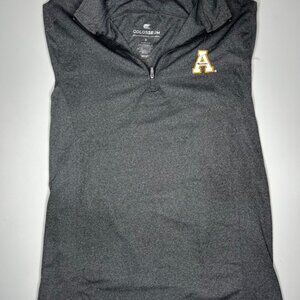 Colosseum Men’s Appalachian State Mountaineers Long Sleeve Pullover Shirt Grey